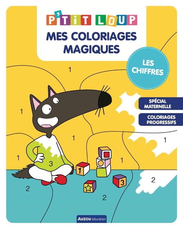 P'tit Loup ; mes coloriages magiques ; les chiffres - flash vidéo