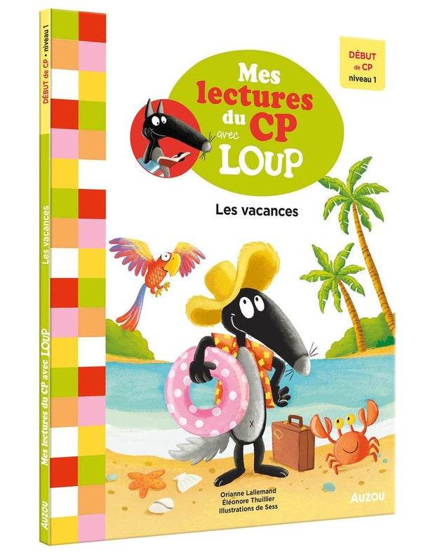 Mes lectures du CP avec Loup : les vacances - flash vidéo