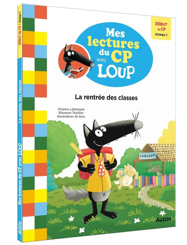 Mes lectures du CP avec Loup : la rentrée des classes - flash vidéo