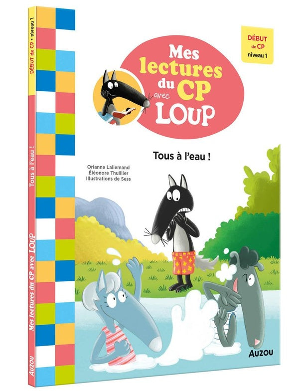 Mes lectures du CP avec Loup : tous à l'eau ! - flash vidéo