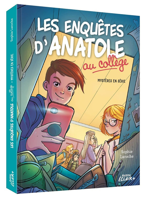 Les enquêtes d'Anatole au collège Tome 1 : mystères en série - flash vidéo