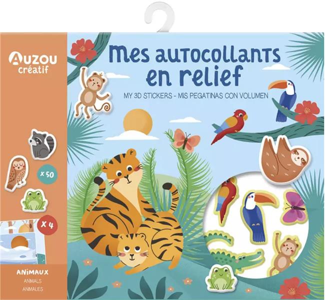 Mes autocollants en relief - flash vidéo