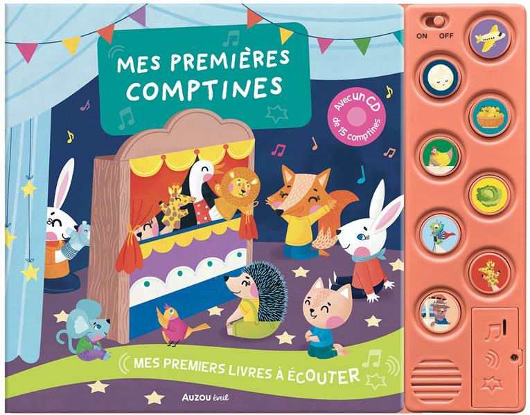 Mes premiers livres à écouter : mes premières comptines - flash vidéo