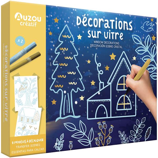 Décorations sur vitre - flash vidéo