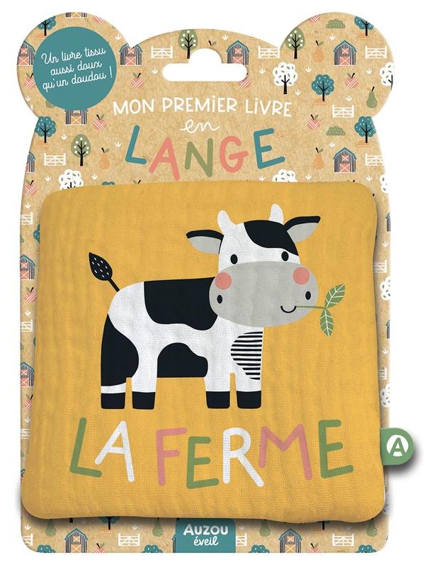 Mon premier livre tissu en lange : la ferme - flash vidéo
