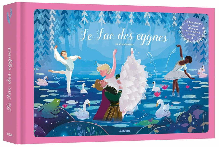 Papiers découpés sonores : le lac des cygnes - flash vidéo