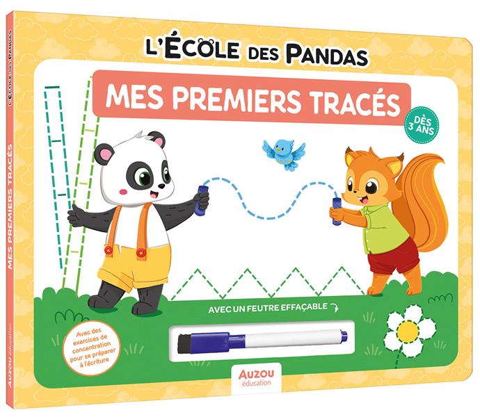 L'école des pandas : mes premiers tracés - flash vidéo