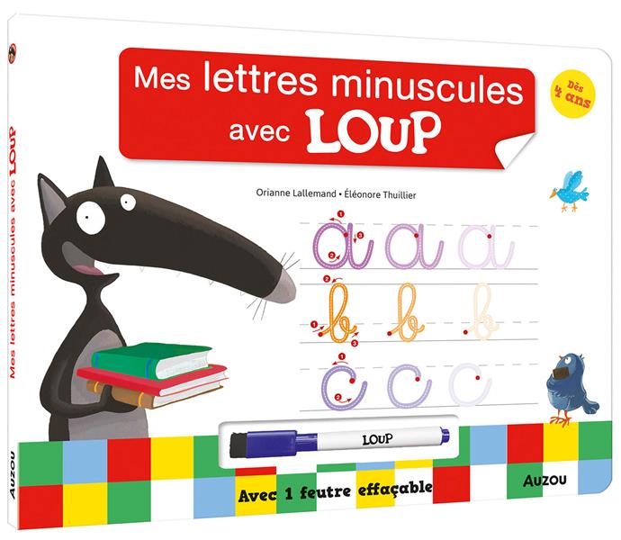 Mes lettres minuscules avec Loup - flash vidéo