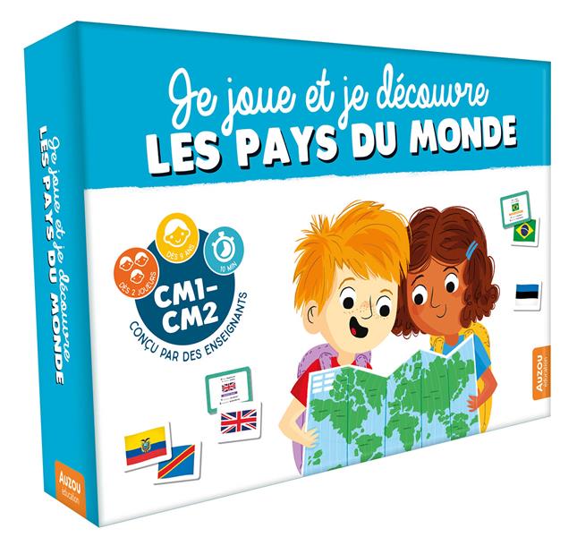 Je joue et je découvre les pays du monde - flash vidéo
