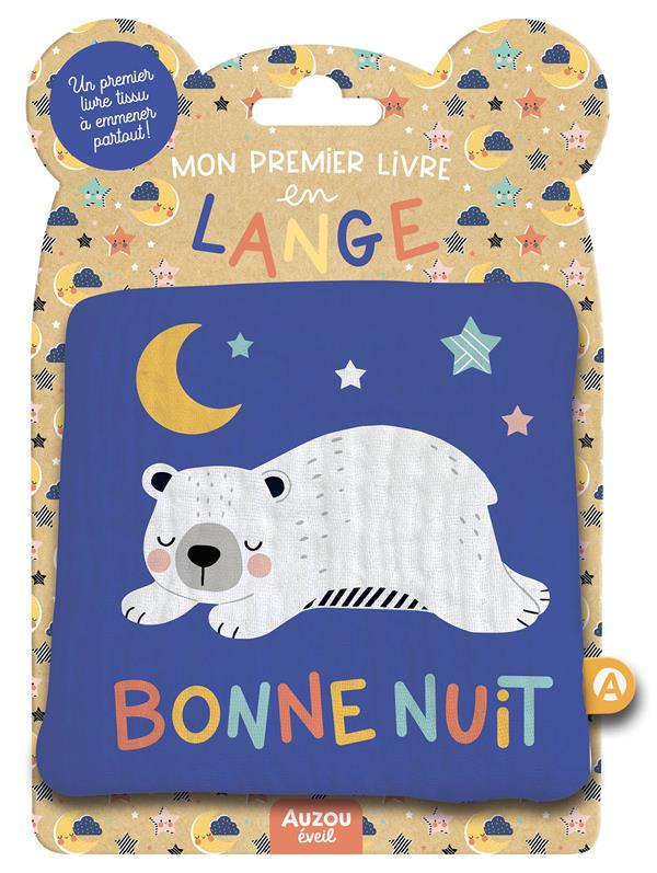 Mon premier livre tissu en lange : Bonne nuit - flash vidéo
