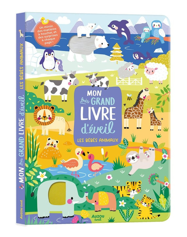 Mon très grand livre d'éveil : les bébés animaux - flash vidéo