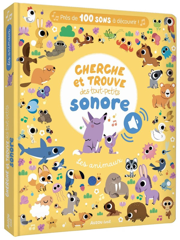 Cherche et trouve des tout-petits sonore : les animaux - flash vidéo