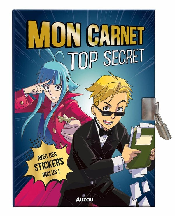 Mon carnet top secret : Manga - flash vidéo