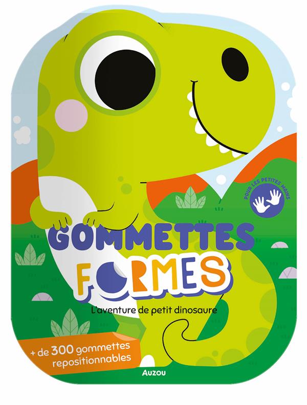 Gommettes formes : l'aventure de petit dinosaure - flash vidéo