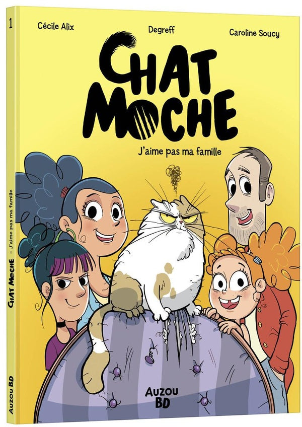 Chat moche Tome 1 : J'aime pas ma famille - flash vidéo