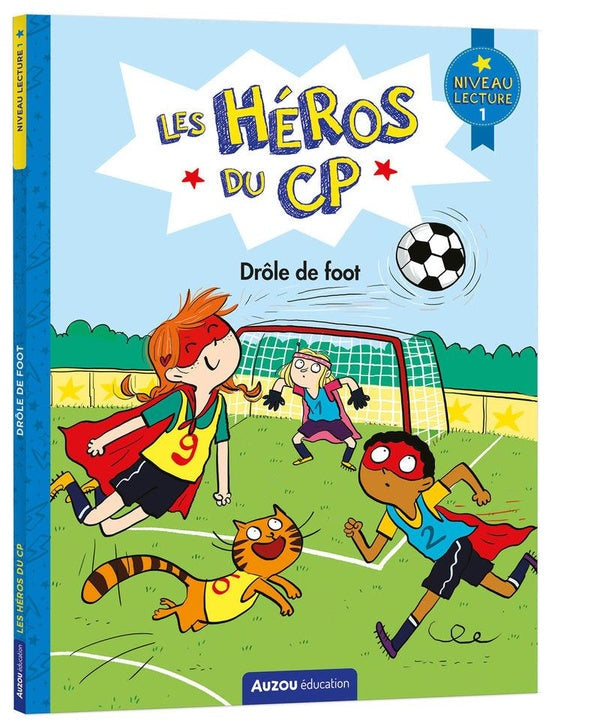 Les héros du CP ; niveau 1 ; drôle de foot - flash vidéo