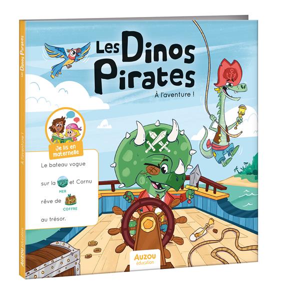 Je lis en maternelle : Les dinos pirates : À l'aventure ! - flash vidéo