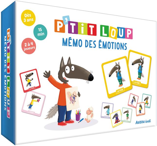 P'tits jeux : P'tit Loup : Mémo des émotions - flash vidéo