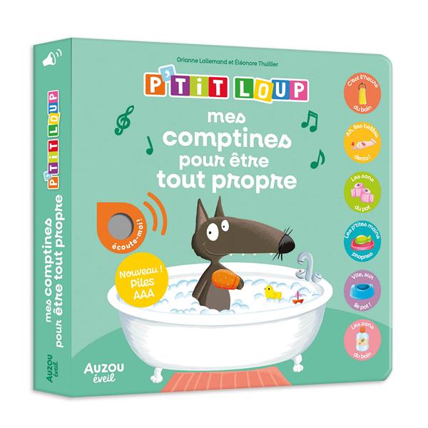 P'tit Loup : Mes comptines pour être tout propre - flash vidéo
