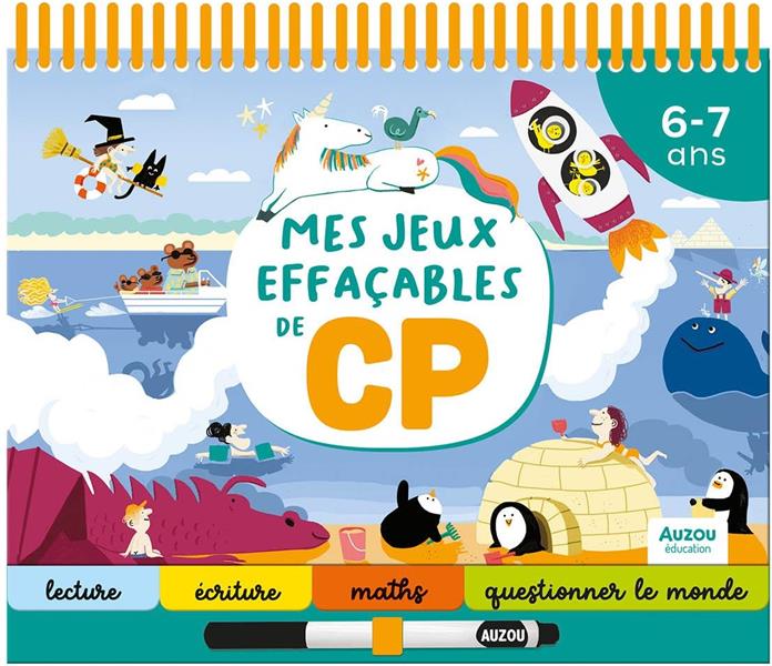 Mes jeux effaçables de CP - flash vidéo