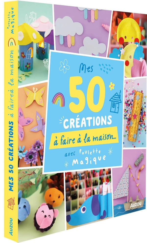 50 créations à faire à la maison avec Poulette Magique - flash vidéo