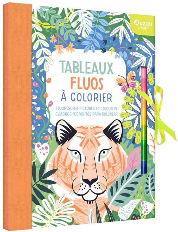 Tableaux fluos à colorier - flash vidéo