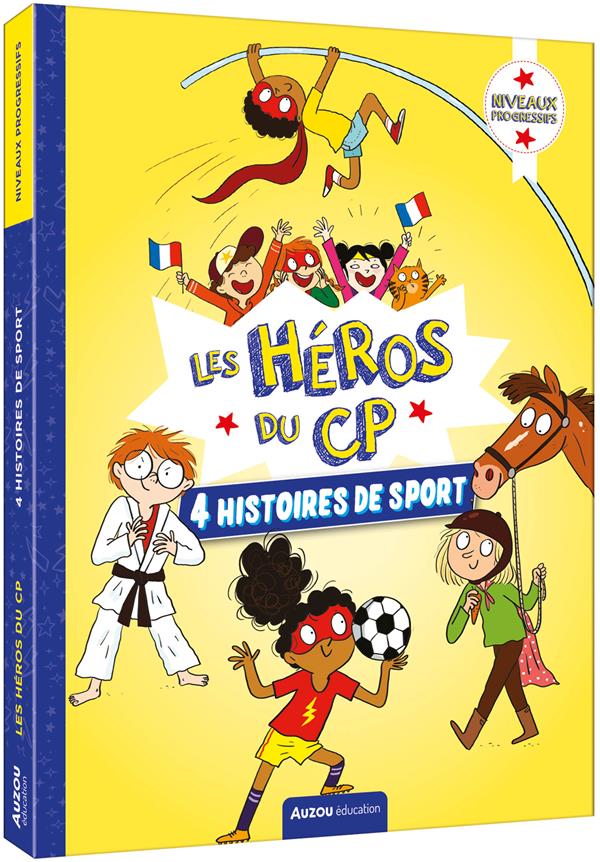 Les héros du CP ; 4 histoires de sport