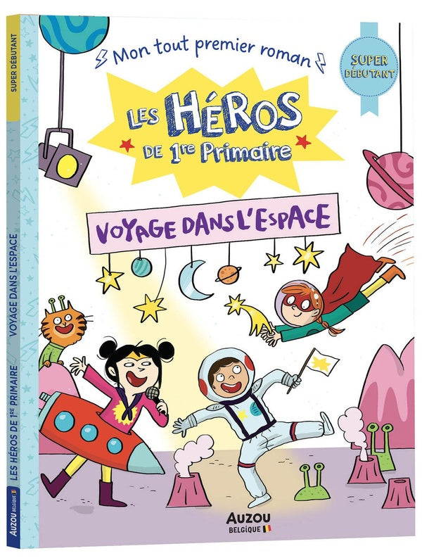 Les héros de 1re primaire ; voyage dans l'espace - flash vidéo