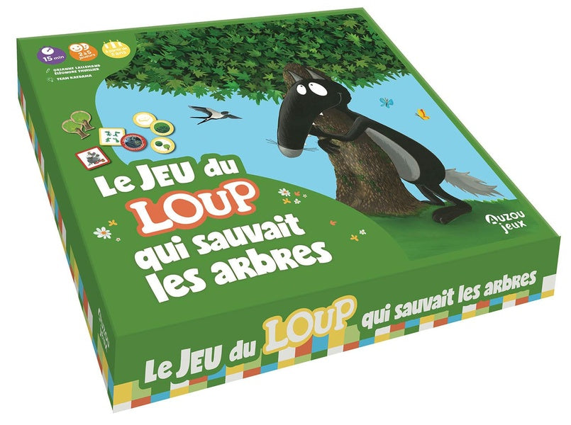 Le jeu du loup qui sauvait les arbres - flash vidéo