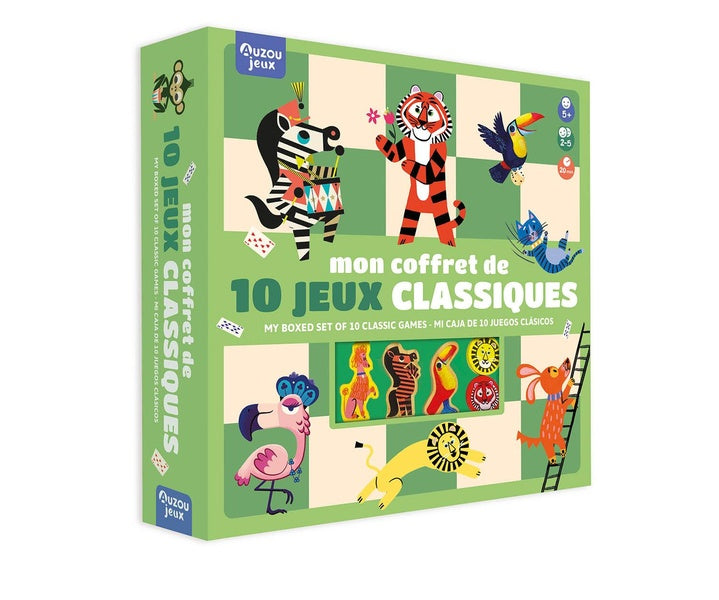 Mon coffret de 10 jeux classiques - flash vidéo