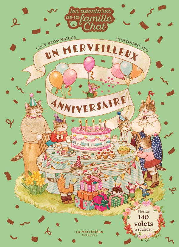 Un merveilleux anniversaire : Les aventures de la famille chat