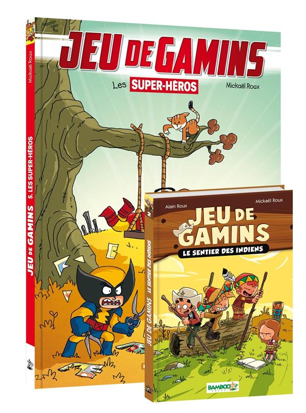 Jeu de gamins Tome 5 : les supers héros