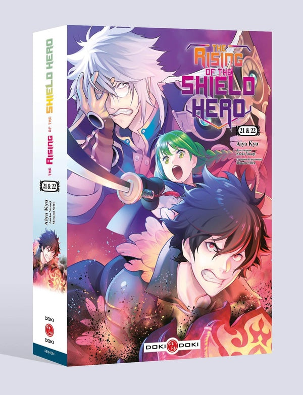 The rising of the shield hero : coffret Tomes 21 et 22