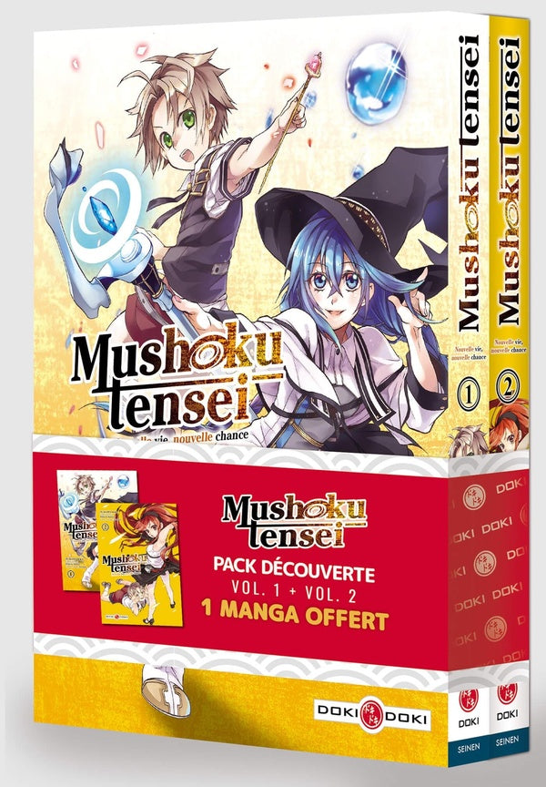 Mushoku tensei : nouvelle vie, nouvelle chance : coffret Tomes 1 et 2