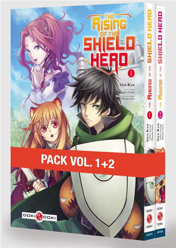 The rising of the shield hero : coffret Tomes 1 et 2