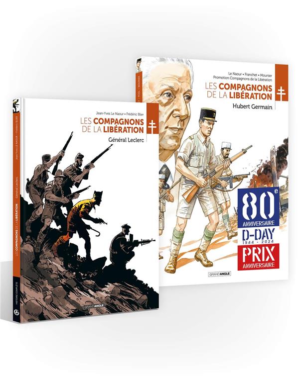 Les compagnons de la Libération : Général Leclerc et Hubert Germain