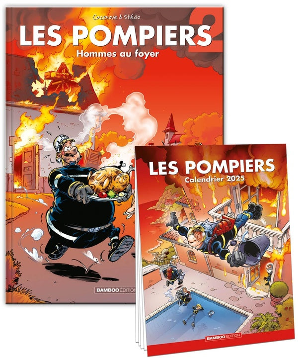 Les pompiers Tome 2 : hommes au foyer