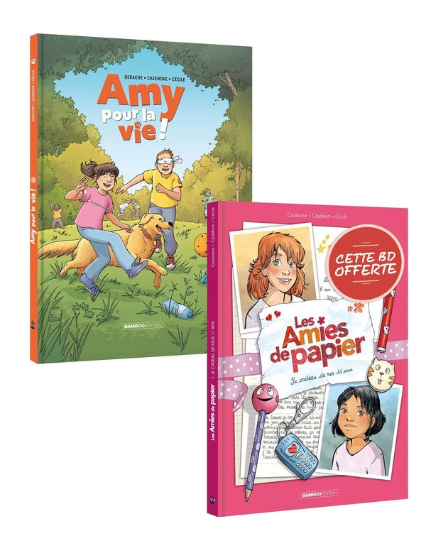 Amy pour la vie Tome 3 : Amies de papier Tome 1