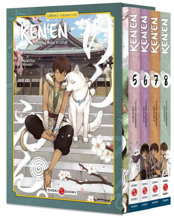 Ken'en - Comme chien et singe - coffret -  vol. 05 à vol. 08
