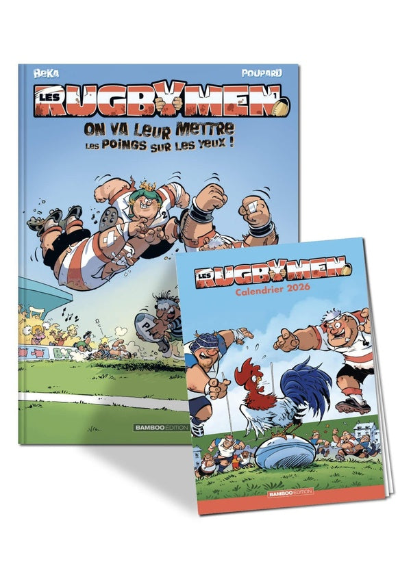 Les Rugbymen - tome 01 + calendrier 2026 offert : On va leur mettre les poings sur les yeux !
