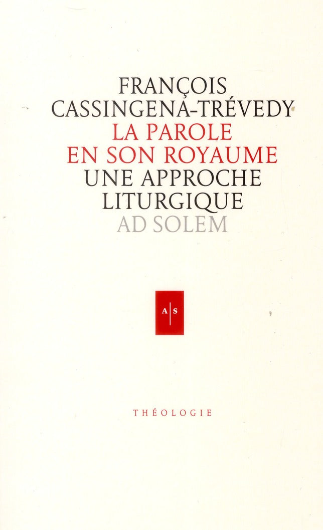 La Parole en son royaume
