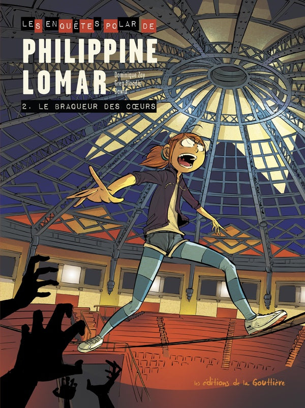 Les enquêtes polar de Philippine Lomar Tome 2 : le braqueur des coeurs - flash vidéo