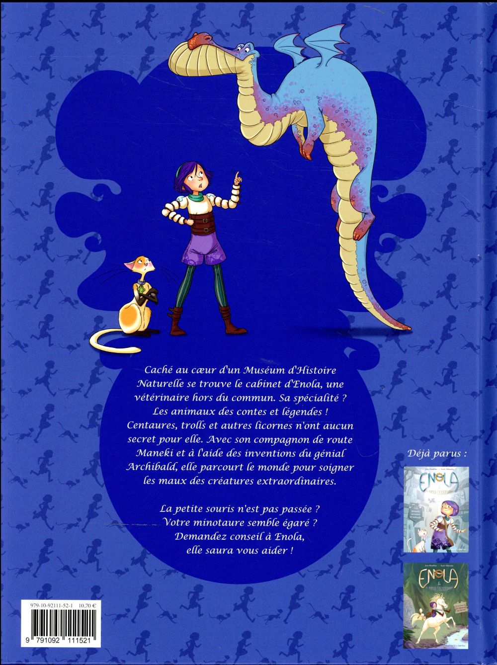 Enola et les animaux extraordinaires Tome 3 : le kraken qui avait mauvaise haleine
