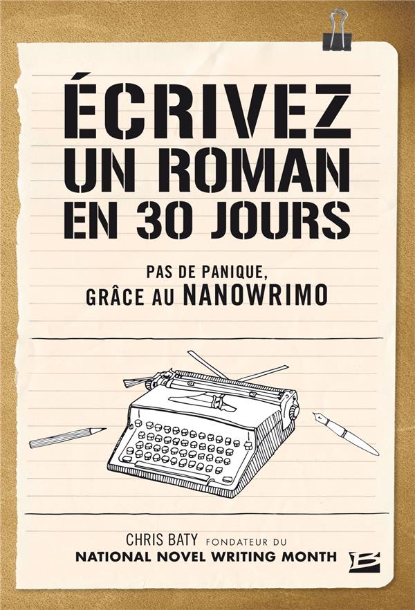 écrivez un roman en 30 jours