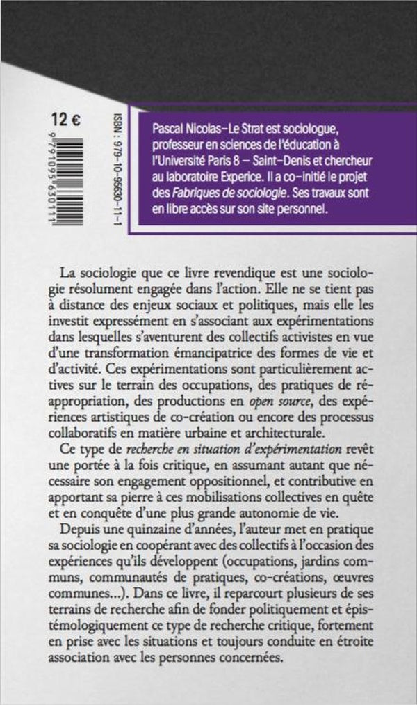 Quand la sociologie entre dans l'action