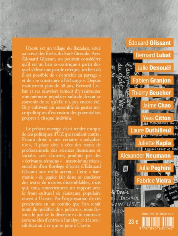 Politiques d'Uz Tome 1 ; vivacités critiques du réel