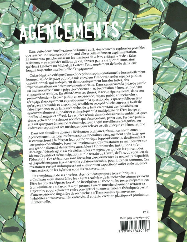 Revue agencements