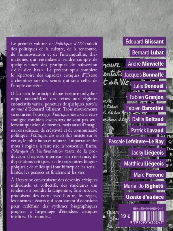 Politiques d'Uz Tome 2 ; Uzeste, critique en étendue