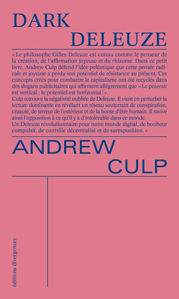 Dark Deleuze