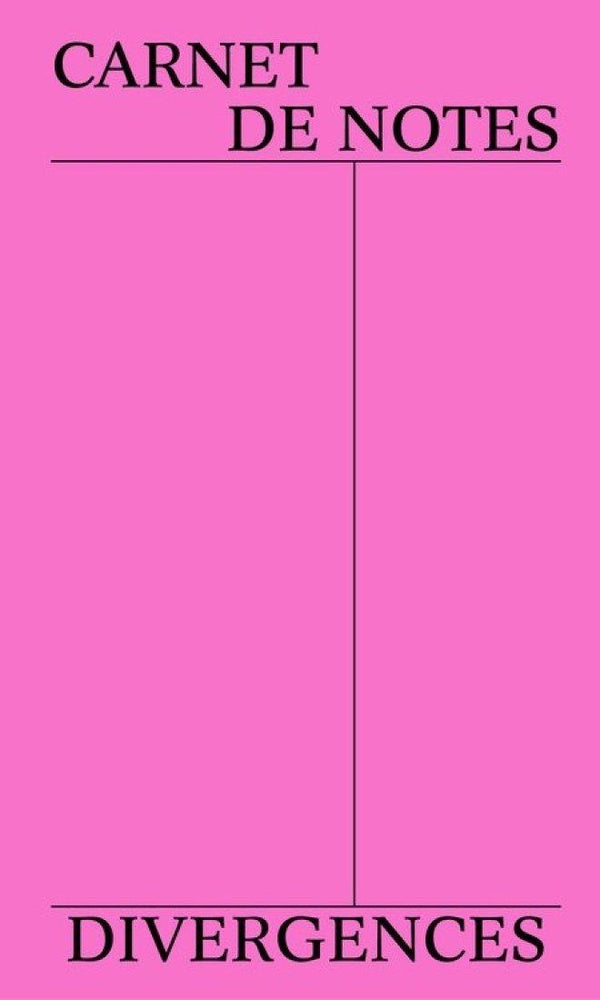 Carnet de notes rose